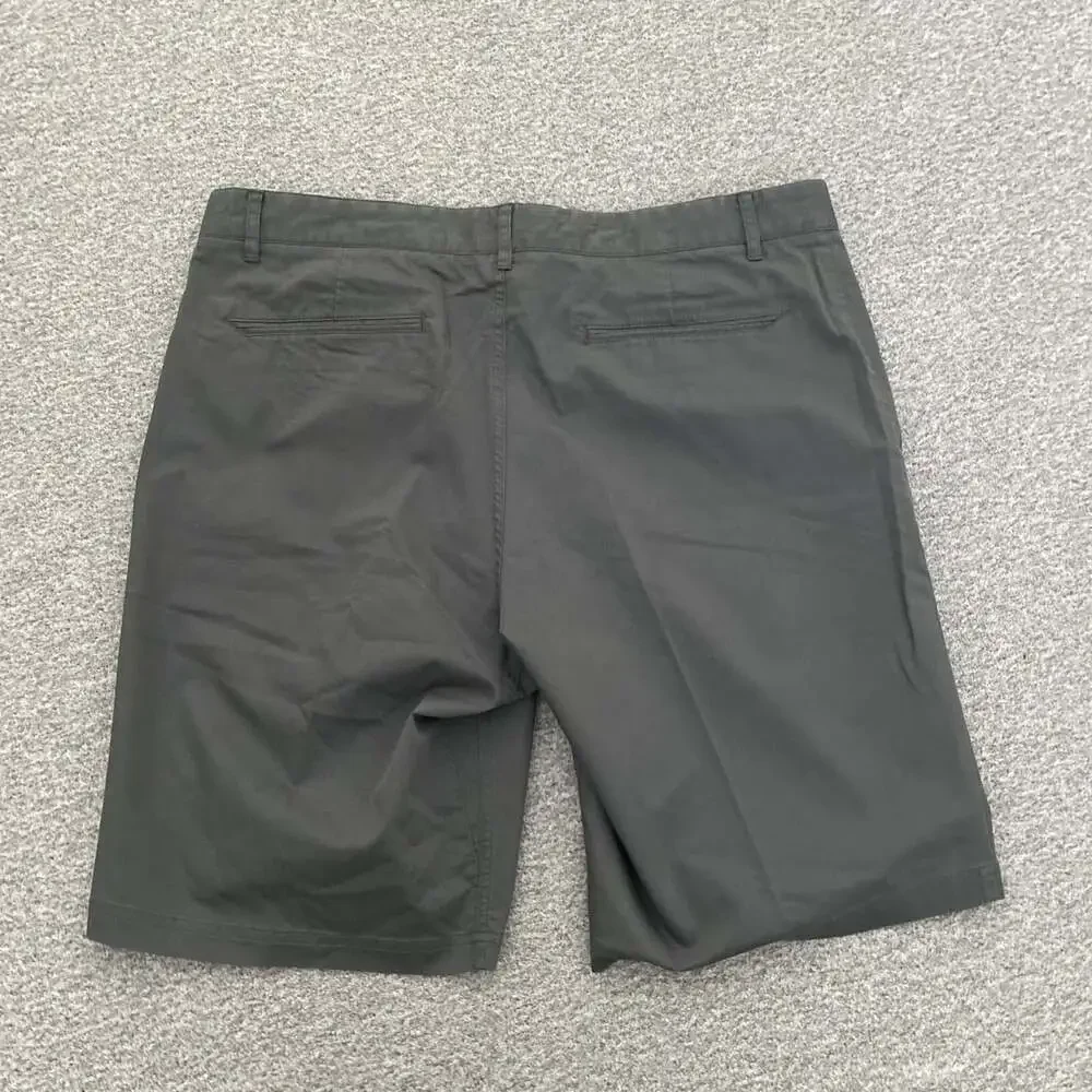Nike Golf Men’s Size 38 Gray Zip Pocket Dri-Fit Summer Chino Shorts_2